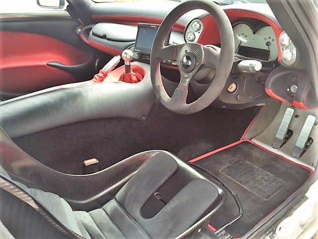 TVR T350 with Topcats LS7 Conversion (2003) close up of interiors